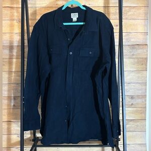 L.L. Bean Men's Dark Blue Shirt Jacket
